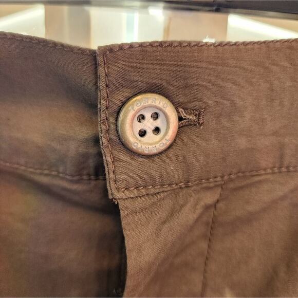 TORRID GRAY/GREEN SHORTS SIZE 18 NEW - Picture 5 of 6